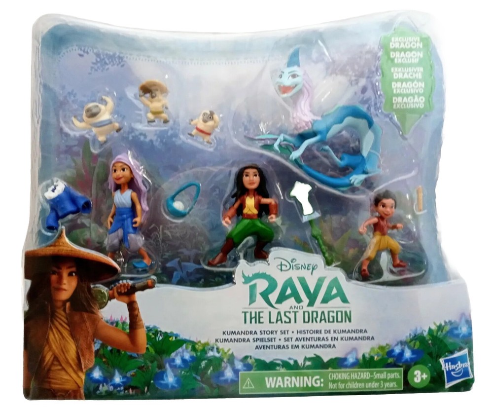 Disney Raya and the Last Dragon: Kumandra Story Figure Set – Hasbro – 3 and up