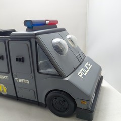 Vintage Robocop Delta Swat Team Police Van Armored Vehicle Figure Playset Truck