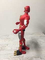2003 Power Rangers Dino Thunder Talking 12″ Red Mega Battlized Ranger Figure