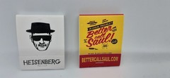 BREAKING BAD (HEISENBERG) AND BETTER CALL SAUL MATCHBOOKS
