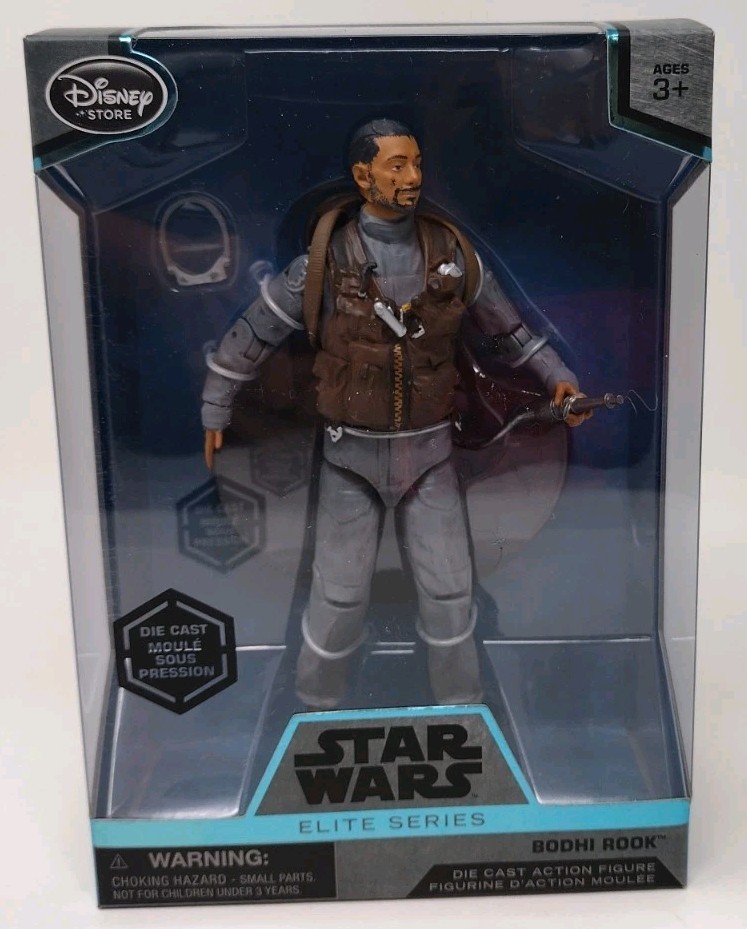Star Wars Bodhi Rook Elite Series Die Cast Action Figure 6.5 Inch Disney Store