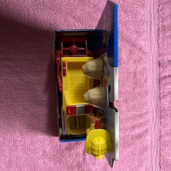Paw Patrol Fire Rescue Rubble Rescue Fire Dump Truck & Figure New