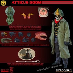 Mezco Atticus Doom (Cthulhu Original Color) with Magical Enhancement Kit
