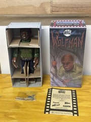 Universal Monsters Wolfman Wolf Man Tin Wind Up Robot House. J