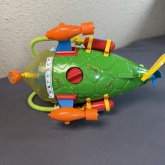 Sewer Sub Submarine TMNT Teenage Mutant Ninja Turtle 1991 Vehicle NEAR COMPLETE
