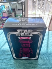 Star Wars: Be@rbrick Sith Trooper Chrome Ver. 100％ & 400 (New – Please Read)