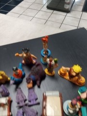 Vintage 18 Flintstones Toy Figures Lot A Little Bit Of Everything