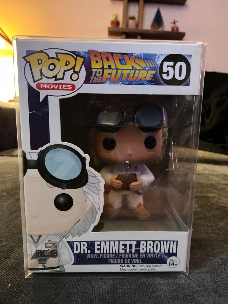 Dr Emmett Brown Funko Pop! Vinyl #50 Back To The Future VAULTED
