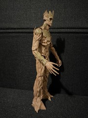 Marvel Legends 9” GROOT 2014 Complete BAF Guardians of The Galaxy