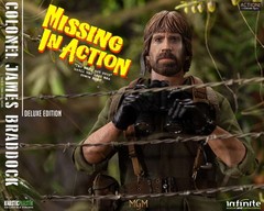 Missing En Colonel James Braddock Chuck Norris Deluxe Edition 1/6 Figure