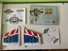 Toy Story Signature Collection Buzz Lightyear Thinkway Toys Complete w/ Box