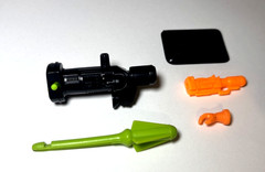 GI Joe Cobra BAT BATS v2 1991 *100% COMPLETE w/File Card, Near Mint!* Vintage