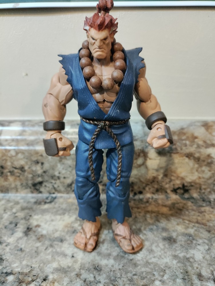 Sota Toys Street Fighter Akuma Player 1 Figure, Retired Video Game Collectables