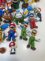 Nintendo Mario Figure Lot Of 51 Random Figures And Other Collectibles