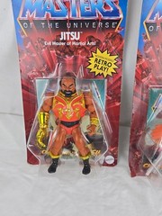 Masters of the Universe Origins Sorceress & Jitsu Lot of 2 NIB 2022 Retro Play