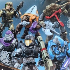 4 – Mega Construx Halo Infinite 343 Series 3 Mini Figure Blind Bags 4 Random New
