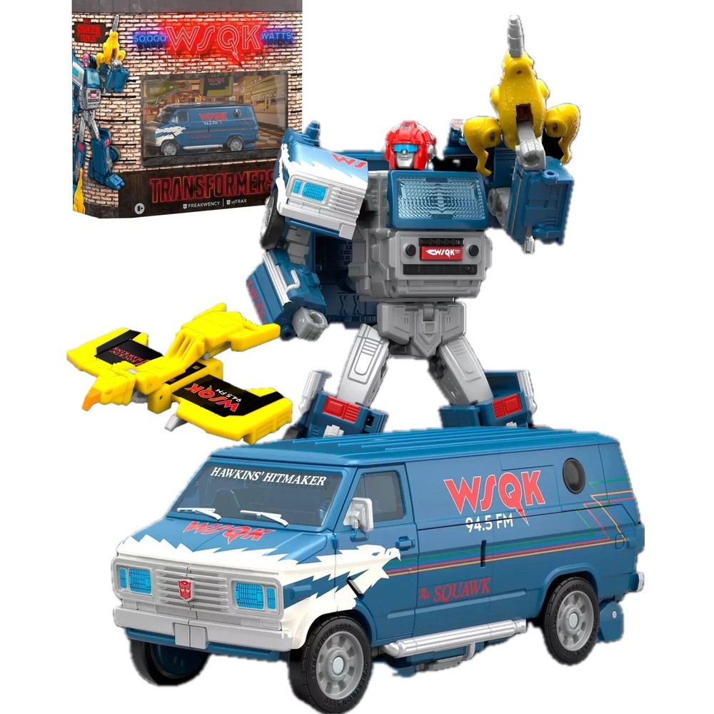 Transformers Stranger Things Collaborative Freakwency 8-Trax