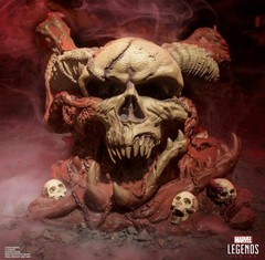 Marvel Legends Series Deluxe Mephisto 7.6” Tall With Throne New In Box Sealed