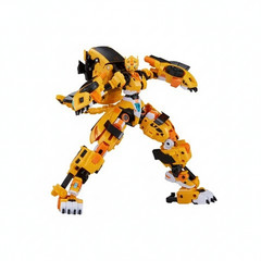Metal CardBot W TACHY Transforming Robot Car Toy SAMG Korea