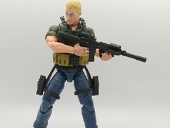 Custom 1:12 Scale HK 416 Assault Rifle 2pc Set for 6″ GI JOE Classified Figures