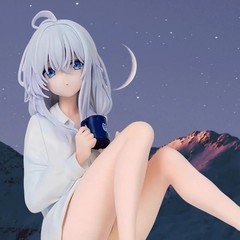 11cm The Journey Of Elaina Elaina Sitting In Pajamas Anime Girl Figure Model