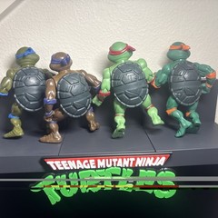 2013 TMNT Leonardo Donatello Raphael Figure Lot Teenage Mutant Ninja Turtles