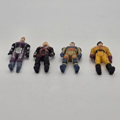 Lot of 4 – 1980s Kenner M.A.S.K. Figures Malloy Lopez Turner Sludge MASK