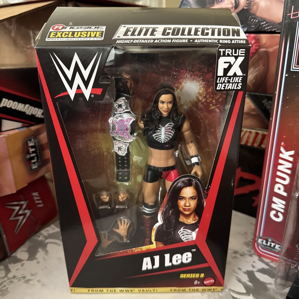 MATTEL WWE AJ LEE FROM THE VAULT SERIES 9 ELITE