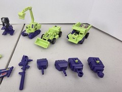 Vintage G1 Transformers Constructicons Devastator Hasbro 1985