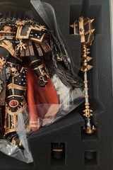 JOYTOY Warhammer 40k Sons Of Horus Warmaster Horus Action Figure Complete Set!