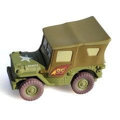 Disney Pixar Cars Radiator Springs Surplus Hut – Sarge 1:55 Die-cast Metal Cars