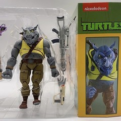 2PCS/Set Shredder Michelangelo Foot Solder Donatello Krang Figure