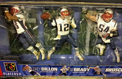 MCFARLANE NFL NEW ENGLAND PATRIOTS BRADY GRONKOWSKI EDELMAN DILLON BRUSCHI HOF