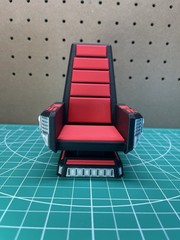 1:12 Scale Scifi Command Chair for 6 Inch Action Figures and Dioramas