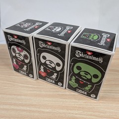 SEALED Skelanimals COMPLETE Maxx Figure Set Glow in the Dark Day of the Dead