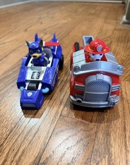 Paw Patrol Mighty Movie Aircraft Carrier HQ + 7 Vehicles & Characters