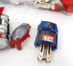 Bandai Gobots Guardian Jet Robot 7246 Parts Lot Vintage 1985 Transforming Toy