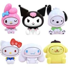 Licensed Sanrio Characters Face Changing Blind Box Kawaii Doll Toy Figure