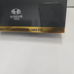 Exclusive Gold Label Blue Beetle Black And White Accent Edition Action Figure