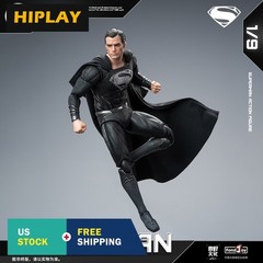 【US In-Stock】HIPLAY Fondjoy Black Superman 2.0 DC1026 Action Figure