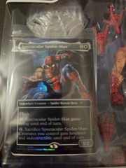 HASBRO Marvel Legends Magic The Gathering Spider-Man Battle Figure, NEW