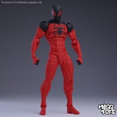 CT Toys Mess toys Spider-Man Kaine Parker Red Spider Action Figure Boxed