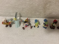 VTG Applause/bullyland Walt Disney’s Pinocchio 2” PVC Figure Lot Of 8 FREE SHIP