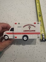 Disney Pixar Cars Rescue Squad Ambulance Deluxe Car Used Condition See Photos