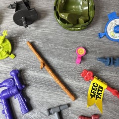 Teenage Mutant Ninja Turtles TMNT Weapons Accessories Lot Vintage 1980s 1990s