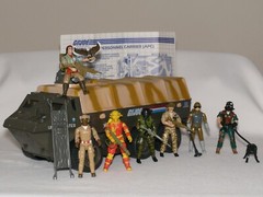 VINTAGE G.I. JOE REINFORCEMENTS VIA AMPHIBIOUS PERSONNEL CARRIER