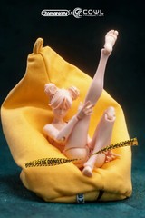 US Romankey X COWL 1/12 Flexible Action Figure 6″ Female Doll Joint Body &Head