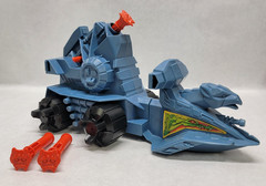 1981 Masters of the Universe BATTLE RAM Complete w/ 3 Missiles in Box – MOTU