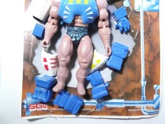 2b Sungold Machine Force Complete figure, cardback, Galaxy Warriors, motu, ko