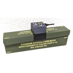 M112 C4 Demolition Charge Replica – Realistic 3D Printed Model for Airsoft